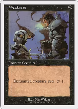 Weakness — card price