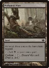 Polluted Mire (59), Duel Decks: Garruk vs. Liliana — Magic card price