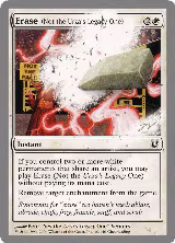 Erase (Not the Urza's Legacy One) (10) — card price