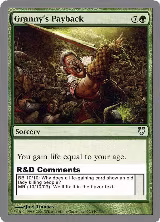 Granny's Payback (99) — card price
