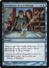 Accumulated Knowledge (8), FNM Promos — Magic card price