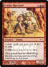 Goblin Warchief (2006) (5) — card price