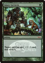 Giant Growth (Junior Super Series) (1) — card price