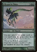 Allosaurus Rider (101), Prerelease Cards — Magic card price