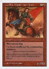 Lu Bu, Master-at-Arms (Singapore 7/4/99) (115), Prerelease Cards — Magic card price