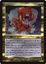 Raging Kavu (Latin) (262), Prerelease Cards — Magic card price