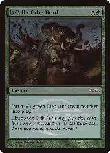 Call of the Herd — card price