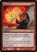 Char — card price