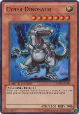 Cyber Dinosaur (CT07-EN008) — card price