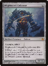 Blightsteel Colossus (99), Mirrodin Besieged — Magic card price