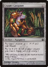 Copper Carapace (102), Mirrodin Besieged — Magic card price