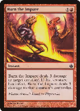 Burn the Impure (59) — card price