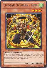 Legendary Six Samurai - Kageki (STOR-EN022), Storm of Ragnarok — Yu-Gi-Oh! card price