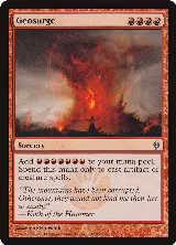 Geosurge (85), New Phyrexia — Magic card price