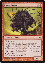 Razor Swine (92) — card price