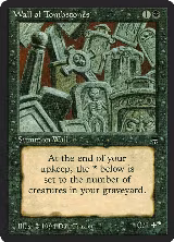 Wall of Tombstones — card price