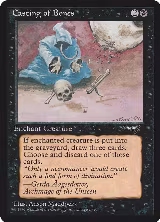 Casting of Bones (Hooded Figure) (3) — card price