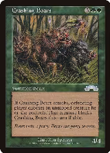 Crashing Boars (108), Exodus — Magic card price