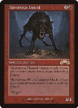 Monstrous Hound (89) — card price
