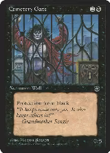 Cemetery Gate (5) — card price