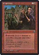 Evaporate — card price