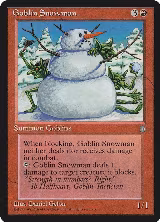 Goblin Snowman — card price