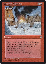 Word of Blasting — card price