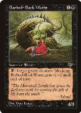 Barbed-Back Wurm — card price
