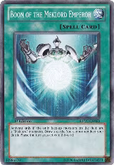Boon of the Meklord Emperor (EXVC-EN050) — card price