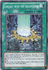 Contact with the Aquamirror (EXVC-EN059) — card price
