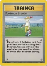 Pokemon Breeder (076/102) — card price