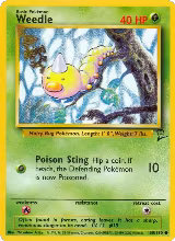 Weedle (100/130) — card price