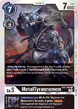 MetalTyrannomon (Premium Deck Set Lucky Pack) (EX1-049 C) — card price