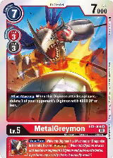 MetalGreymon (Premium Deck Set Lucky Pack) (EX1-008 R) — card price