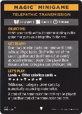Magic Minigame: Telepathic Transmission (3) — card price
