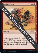 Disintegrate (137) — card price