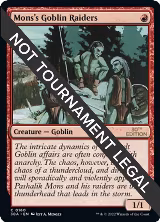 Mons's Goblin Raiders (160) — card price