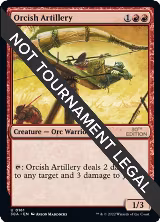 Orcish Artillery (161) — card price