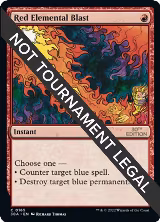 Red Elemental Blast (165) — card price