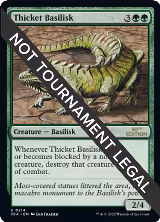 Thicket Basilisk (214), 30th Anniversary Edition — Magic card price