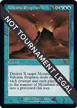 Volcanic Eruption (Retro Frame) (385) — card price