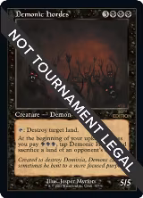Demonic Hordes (Retro Frame) (397), 30th Anniversary Edition — Magic card price