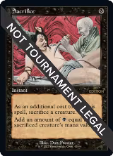 Sacrifice (Retro Frame) (418), 30th Anniversary Edition — Magic card price