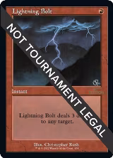 Lightning Bolt (Retro Frame) (454) — card price