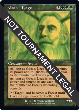 Gaea's Liege (Retro Frame) (489) — card price