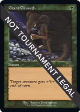 Giant Growth (Retro Frame) (490) — card price