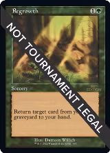 Regrowth (Retro Frame) (507), 30th Anniversary Edition — Magic card price