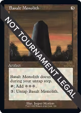 Basalt Monolith (Retro Frame) (524), 30th Anniversary Edition — Magic card price