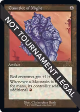 Gauntlet of Might (Retro Frame) (537), 30th Anniversary Edition — Magic card price