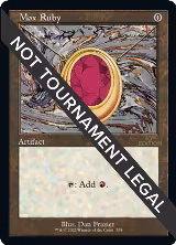 Mox Ruby (Retro Frame) (558) — card price